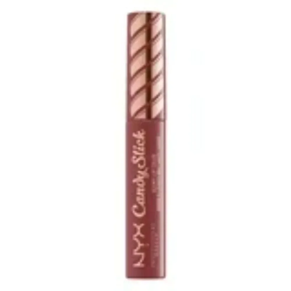 NYX Professional Makeup Candy Slick Glowy Lip Color, S'more Please